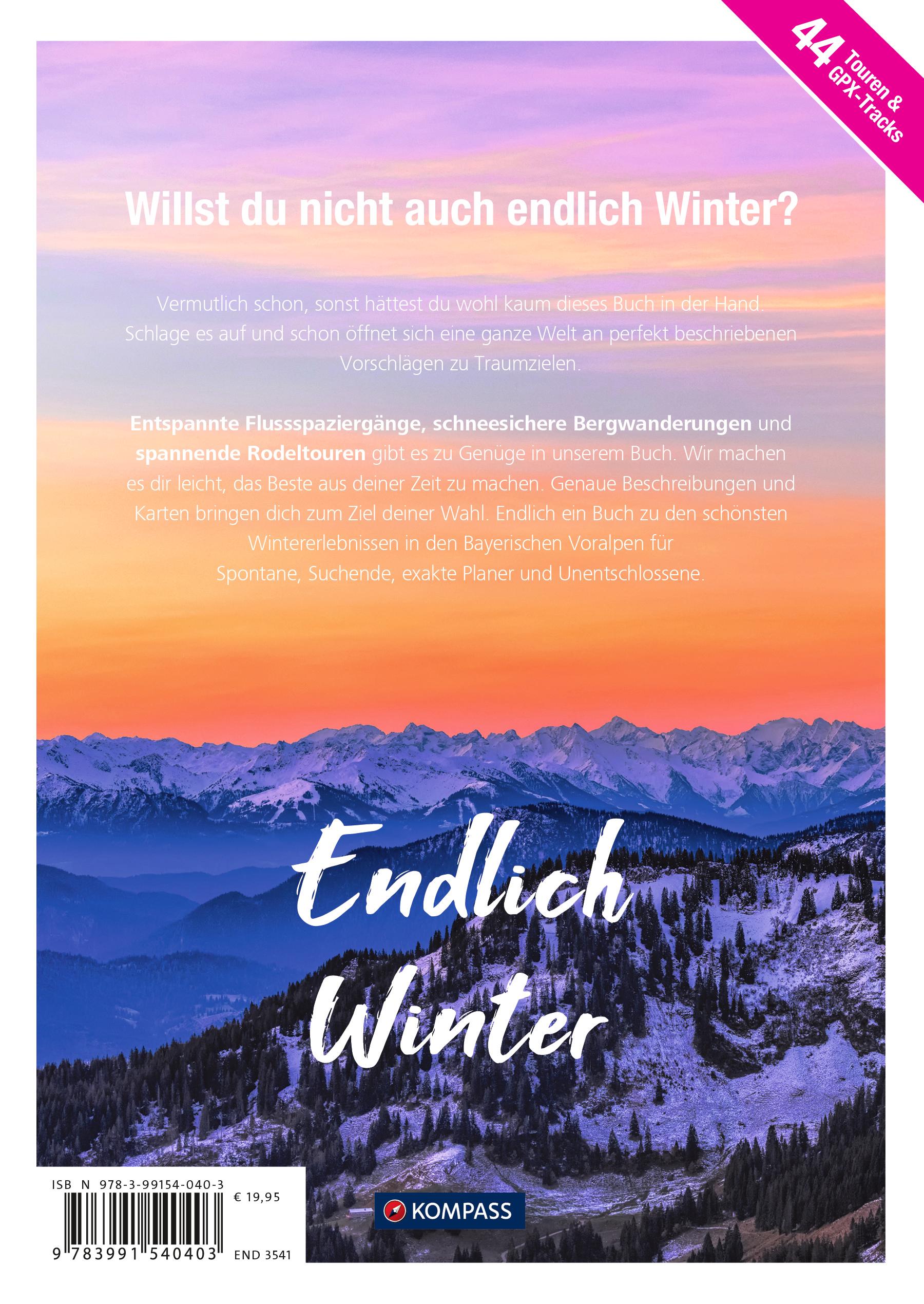 KOMPASS Endlich Winter - Bayerische Voralpen