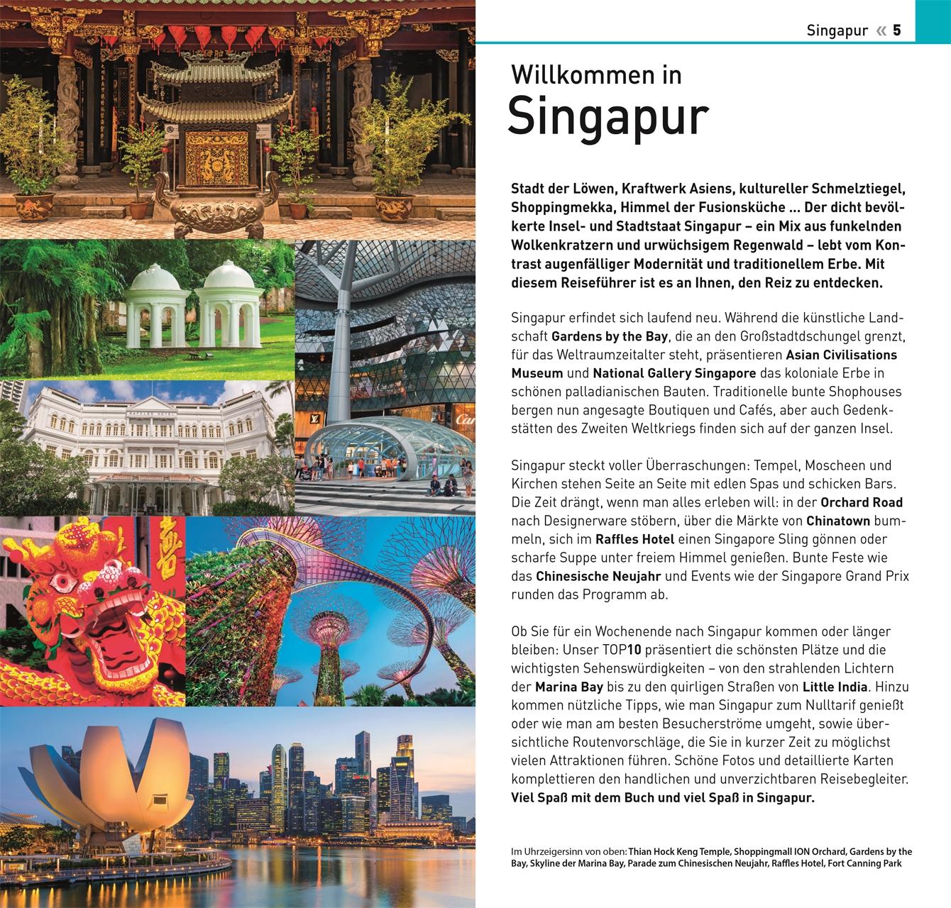 TOP10 Reiseführer Singapur