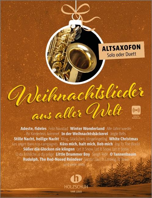 Weihnachtslieder aus aller Welt - Altsaxofon