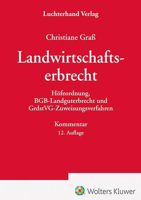 Das Landwirtschaftserbrecht