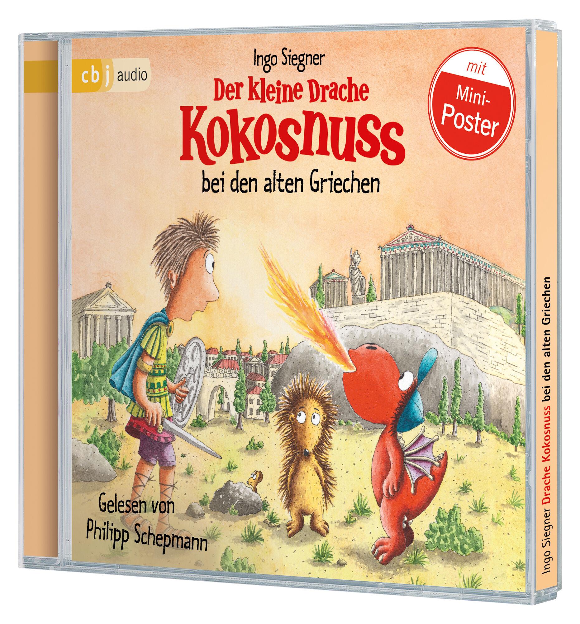 Der kleine Drache Kokosnuss bei den alten Griechen