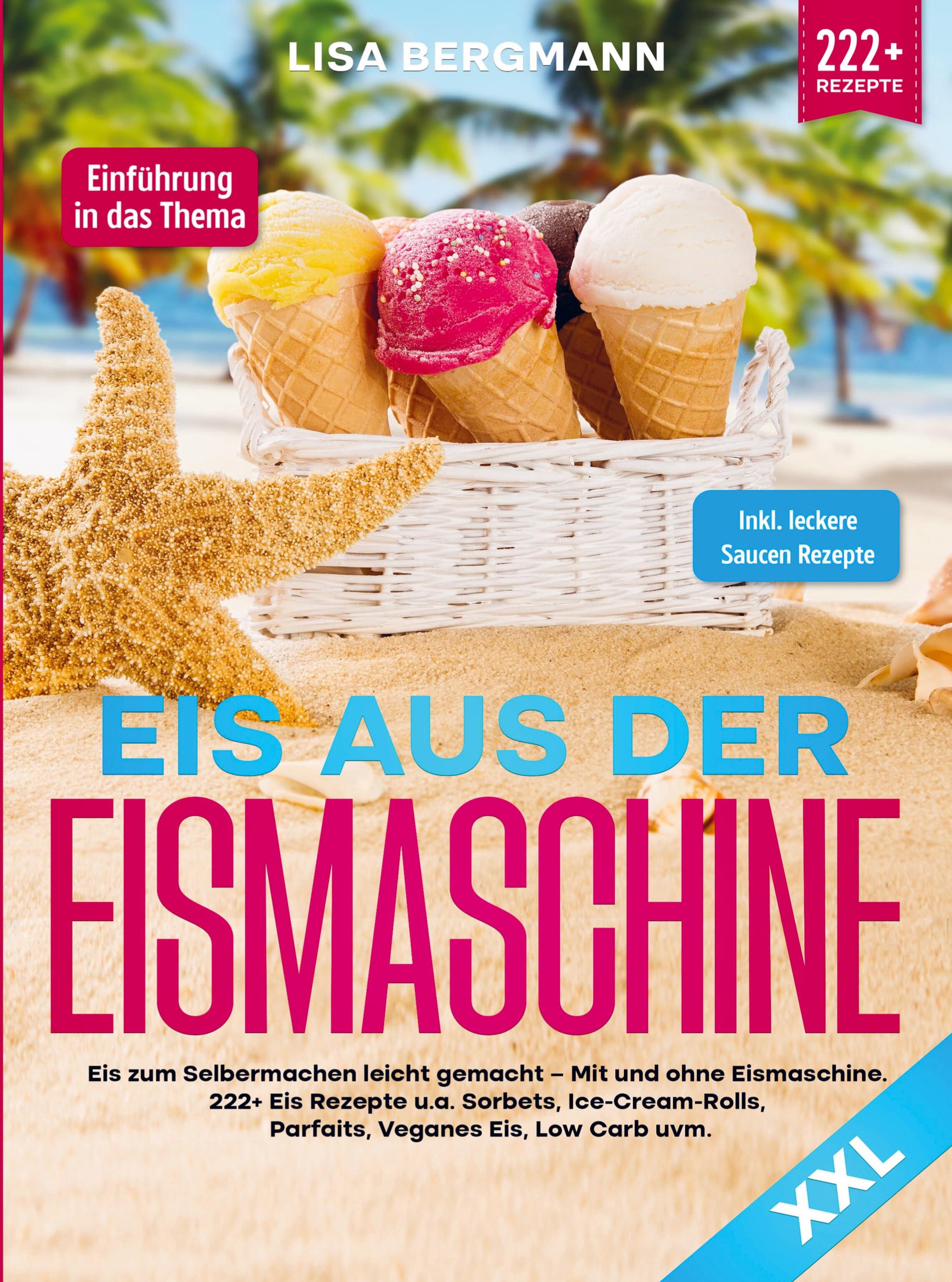 Eis aus der Eismaschine XXL