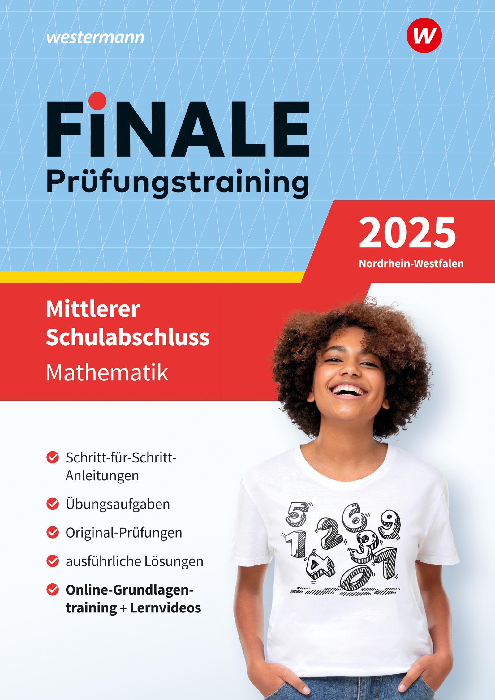 FiNALE - Prüfungstraining Mittlerer Schulabschluss Nordrhein-Westfalen. Mathematik 2025