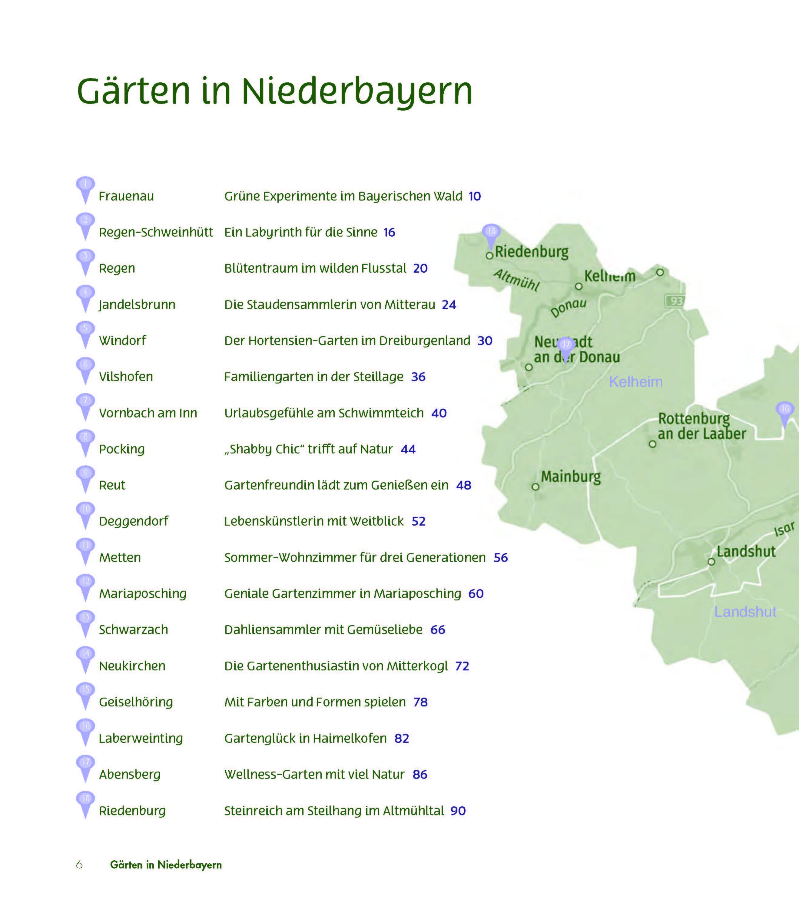 Gartenreise durch Niederbayern und die Oberpfalz