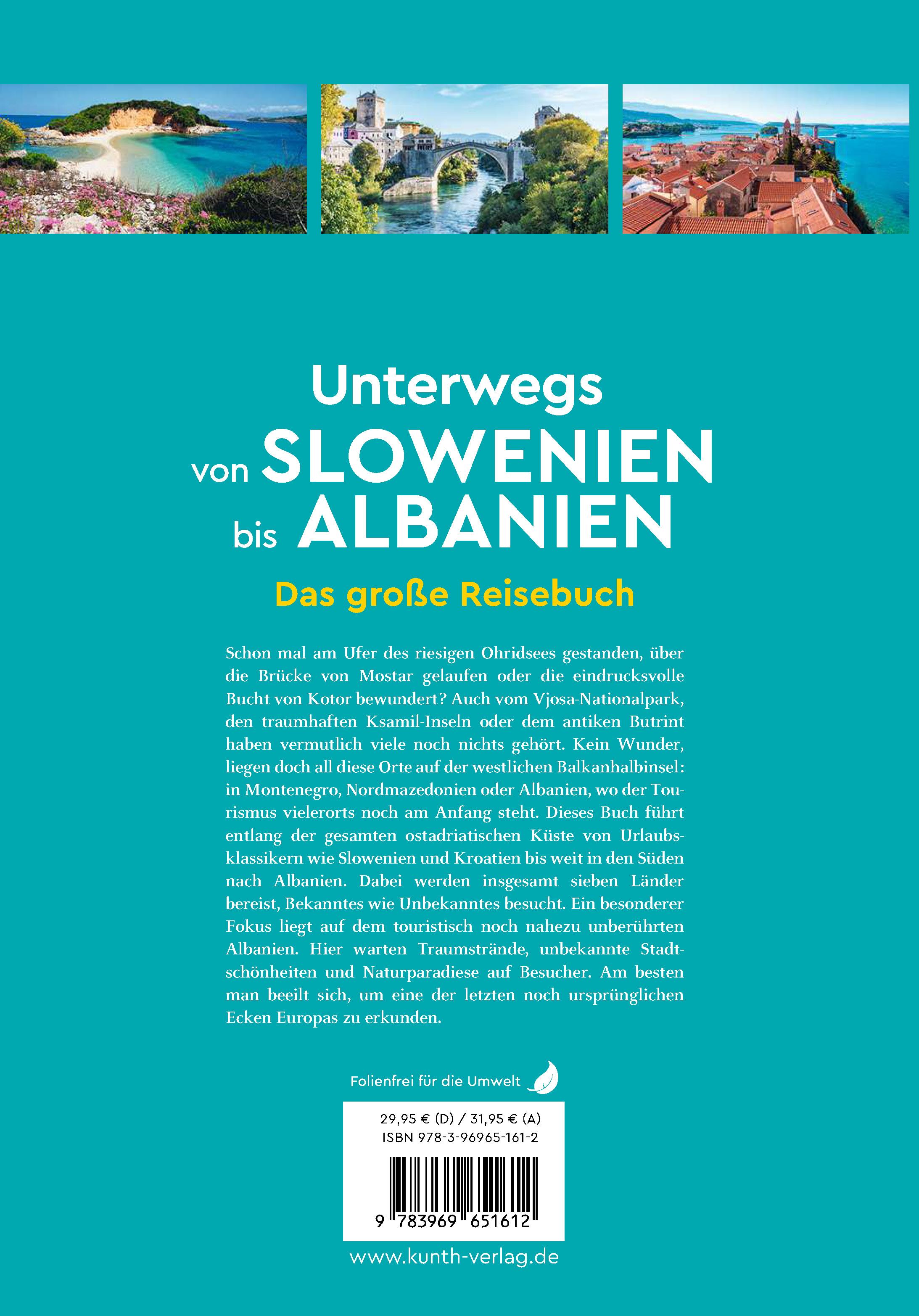 KUNTH Unterwegs von Slowenien bis Albanien