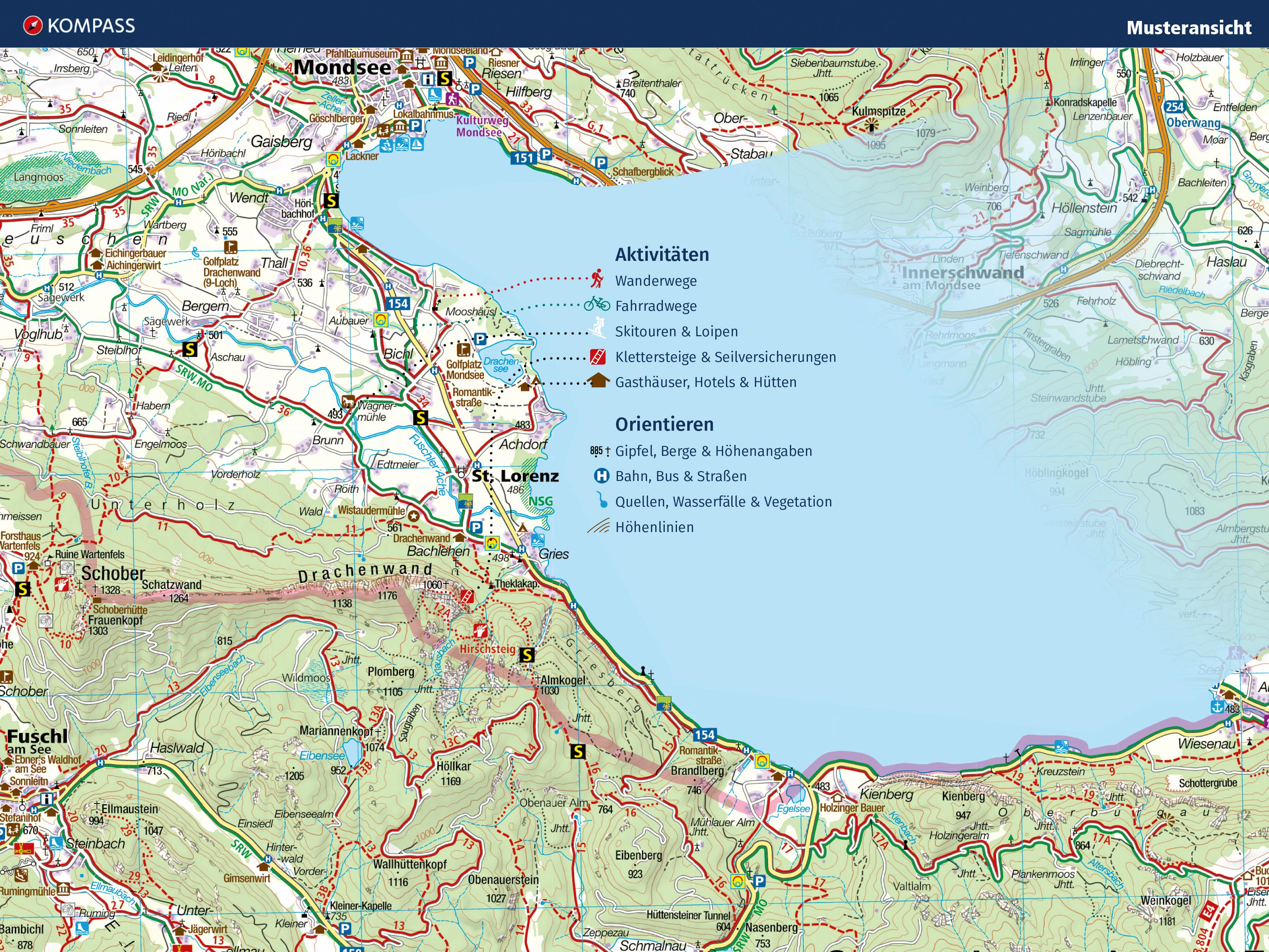 KOMPASS Wanderkarte 658 Altopiano dei Sette Comuni, Asiago - Ortigara 1:25.000