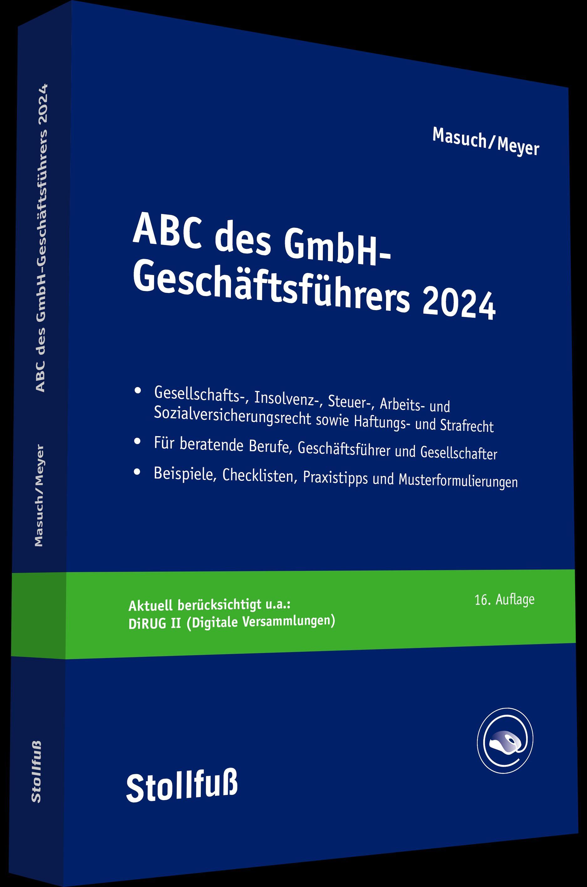 ABC des GmbH-Geschäftsführers 2024