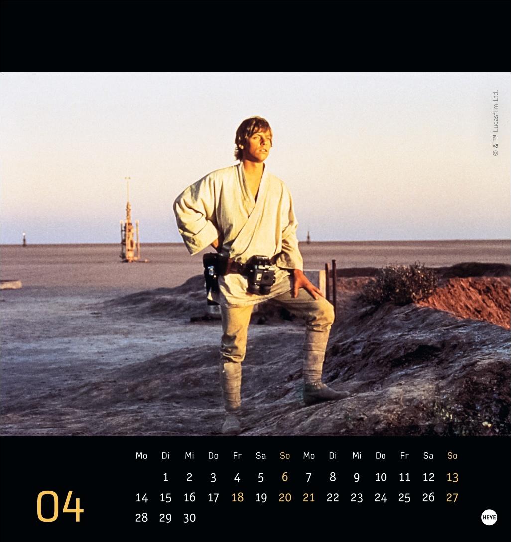 Star Wars Postkartenkalender 2025