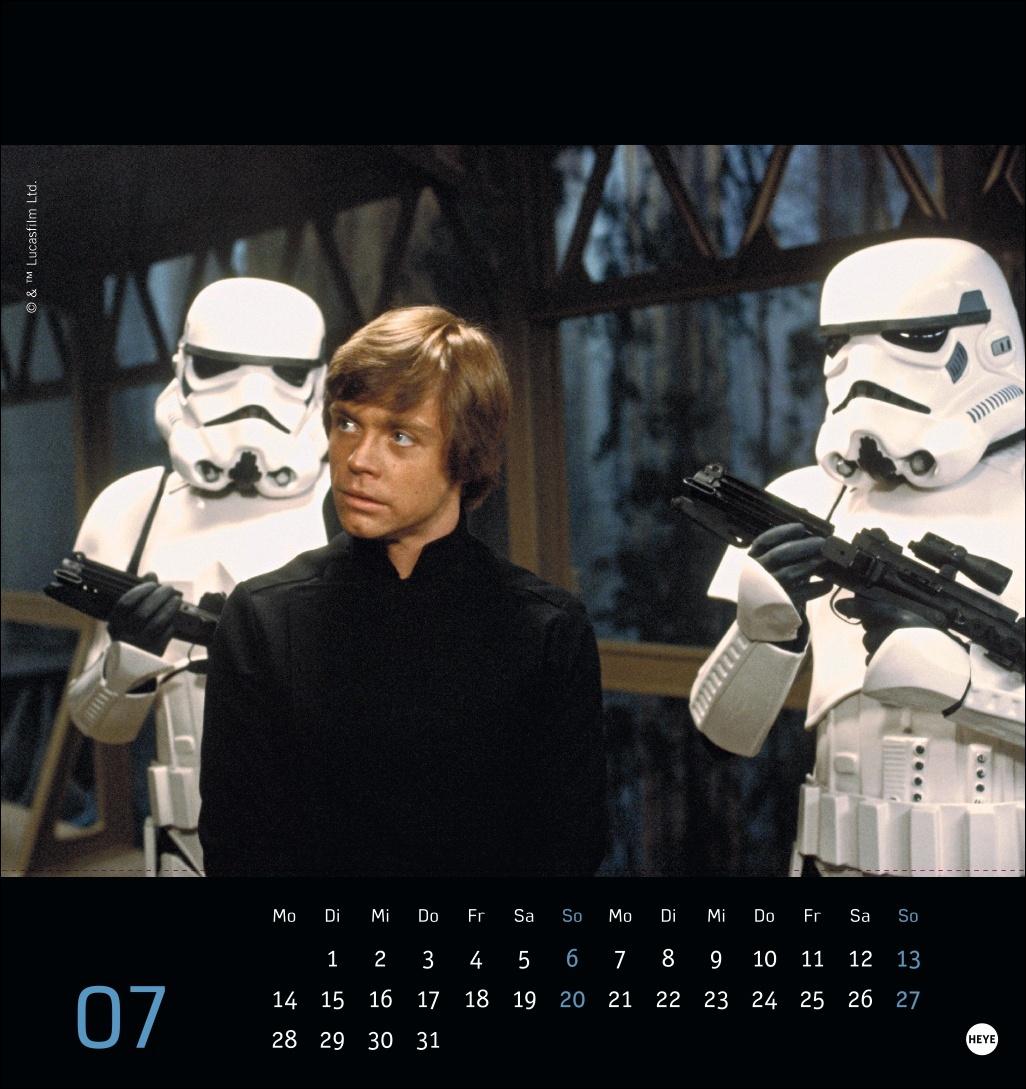 Star Wars Postkartenkalender 2025