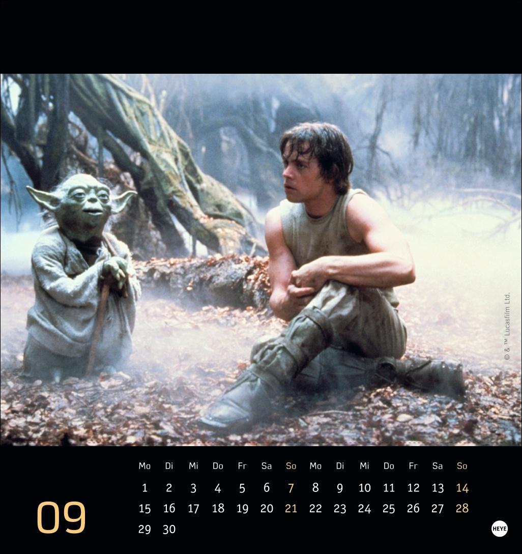 Star Wars Postkartenkalender 2025