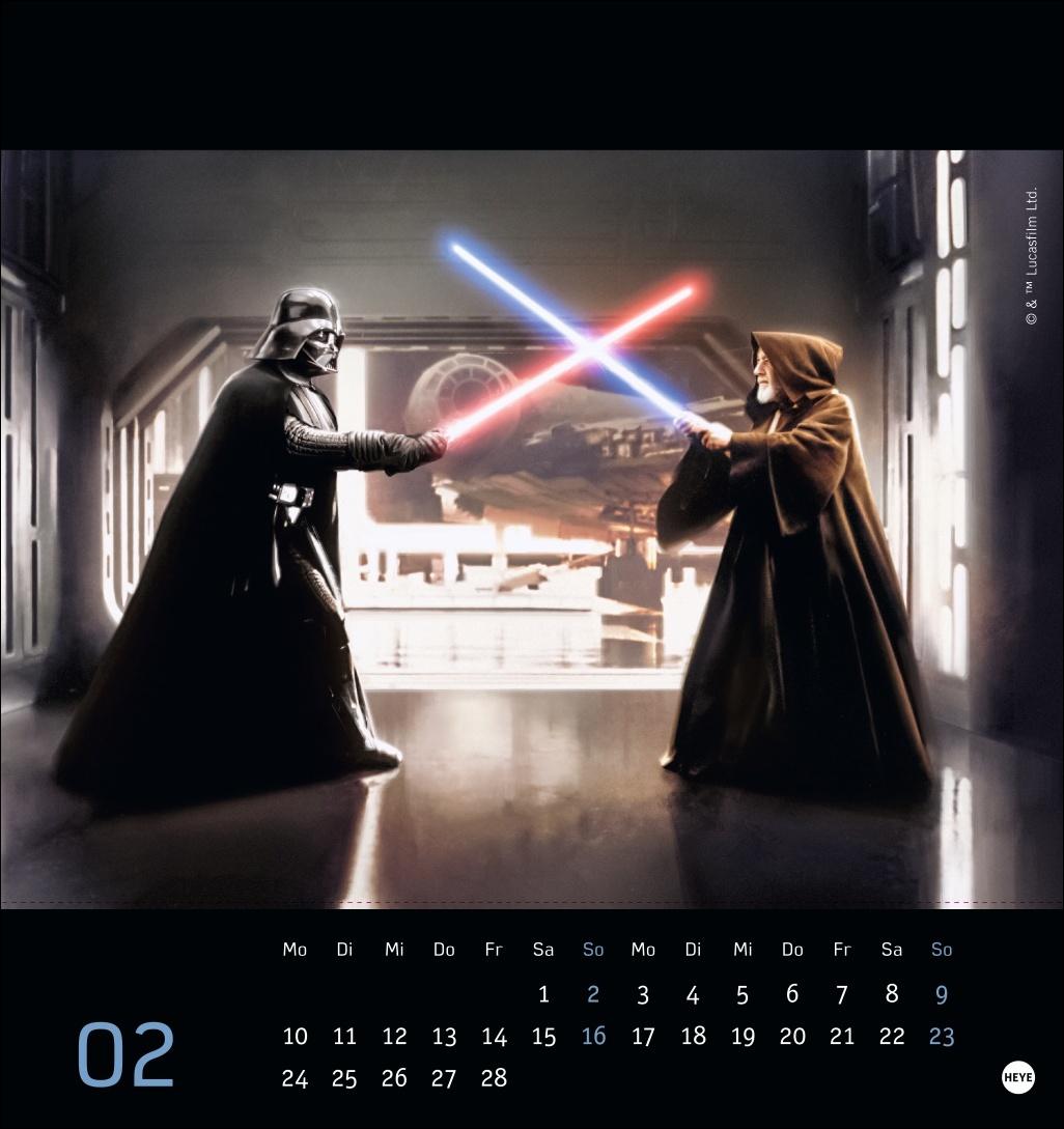 Star Wars Postkartenkalender 2025