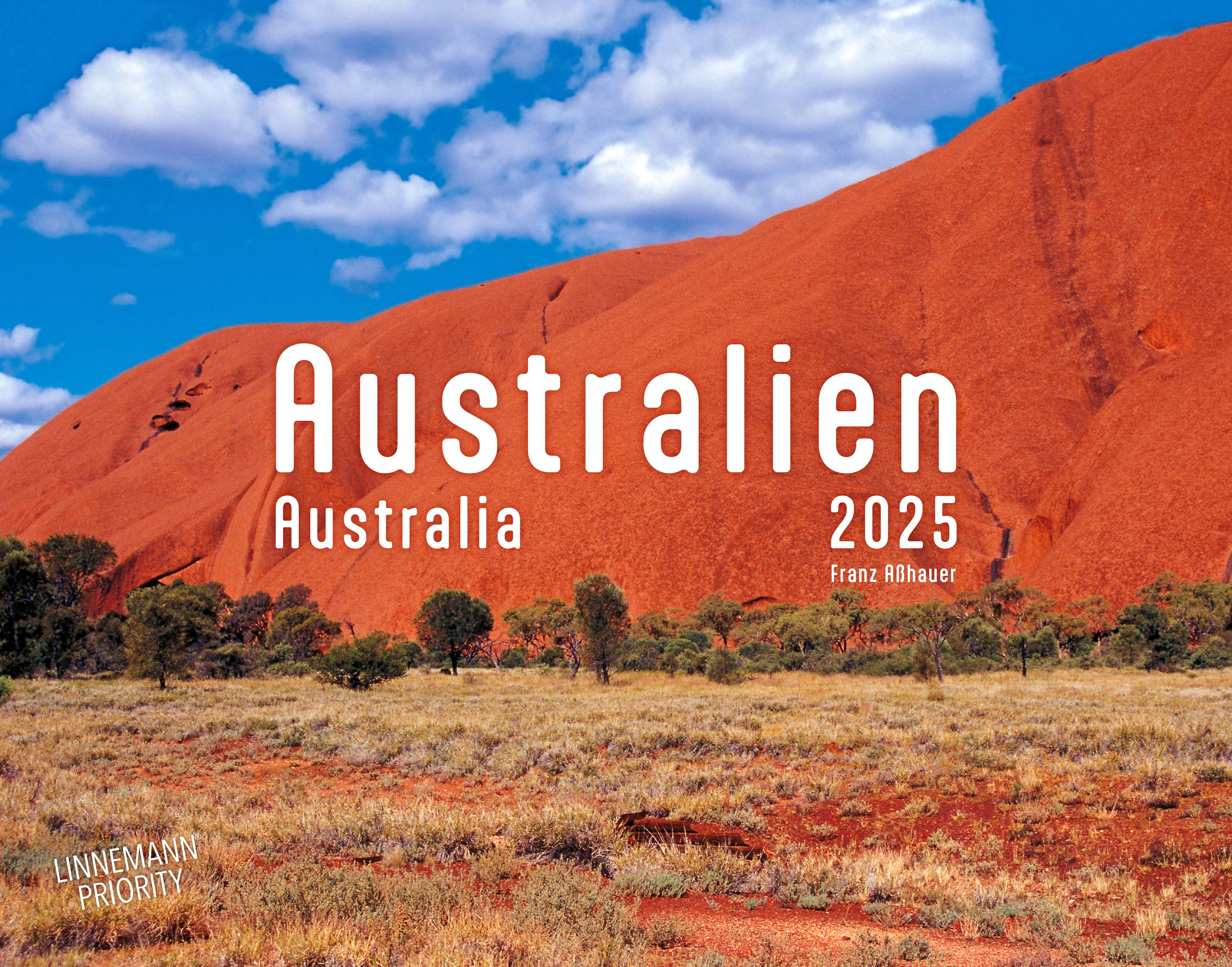 Australien 2025 Großformat-Kalender 58 x 45,5 cm