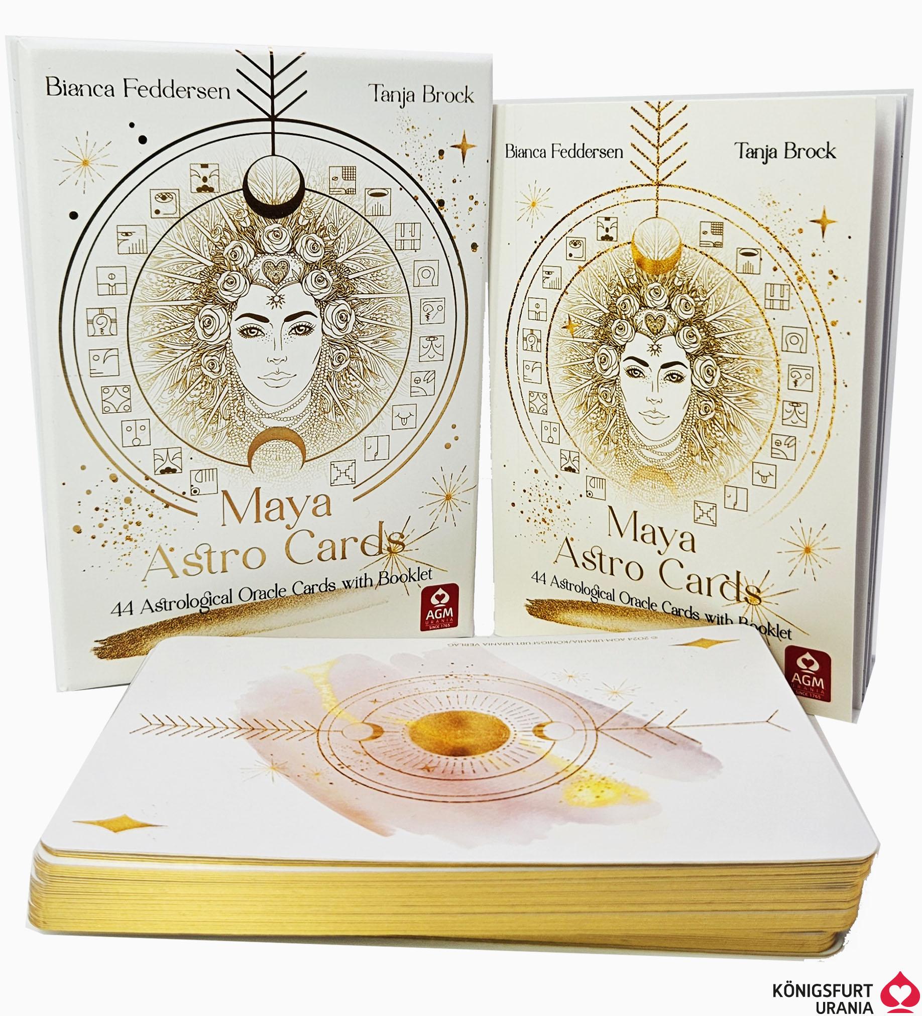 Maya Astro Cards: 44 astrological oracle cards with booklet