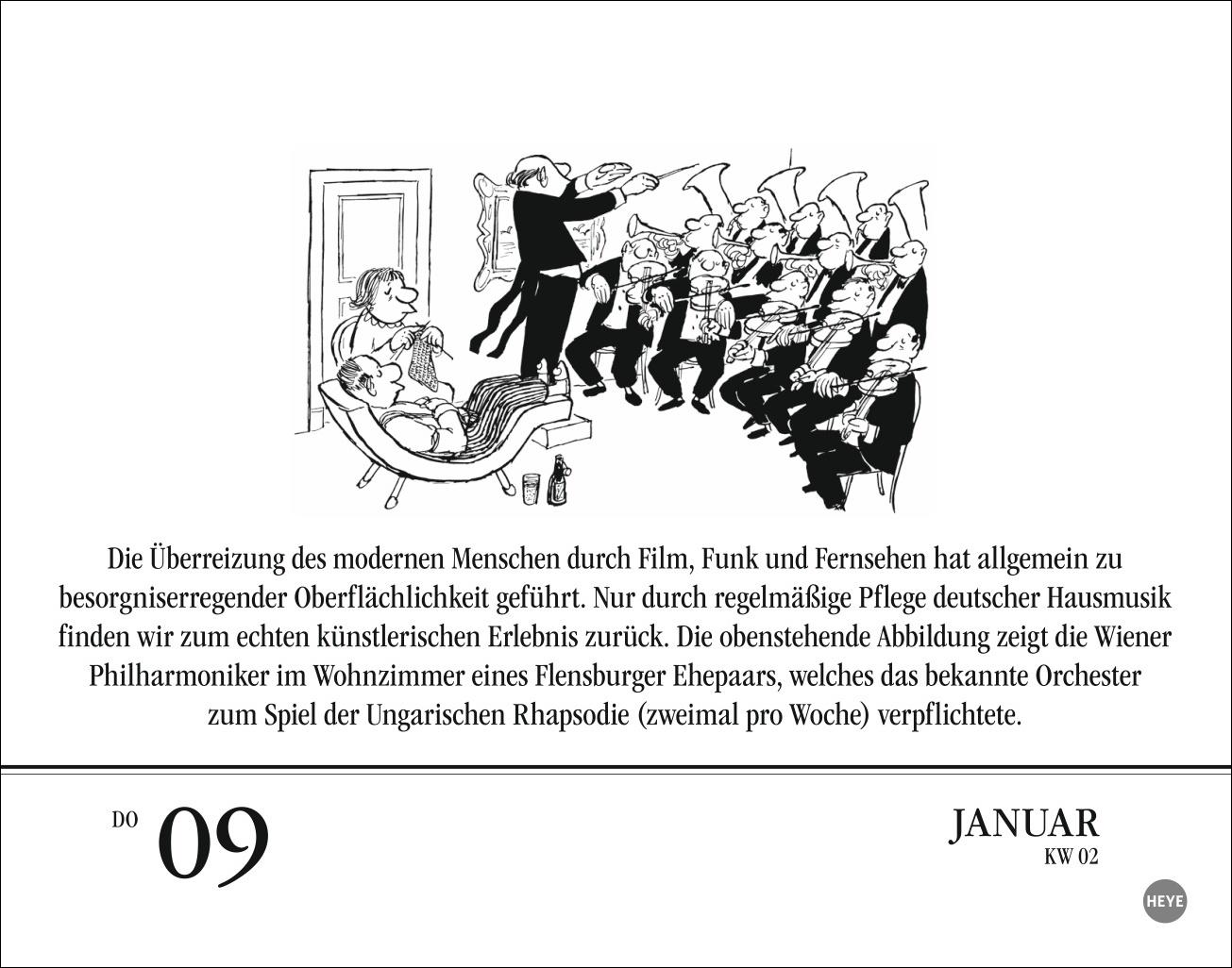 Loriot Tagesabreißkalender 2025