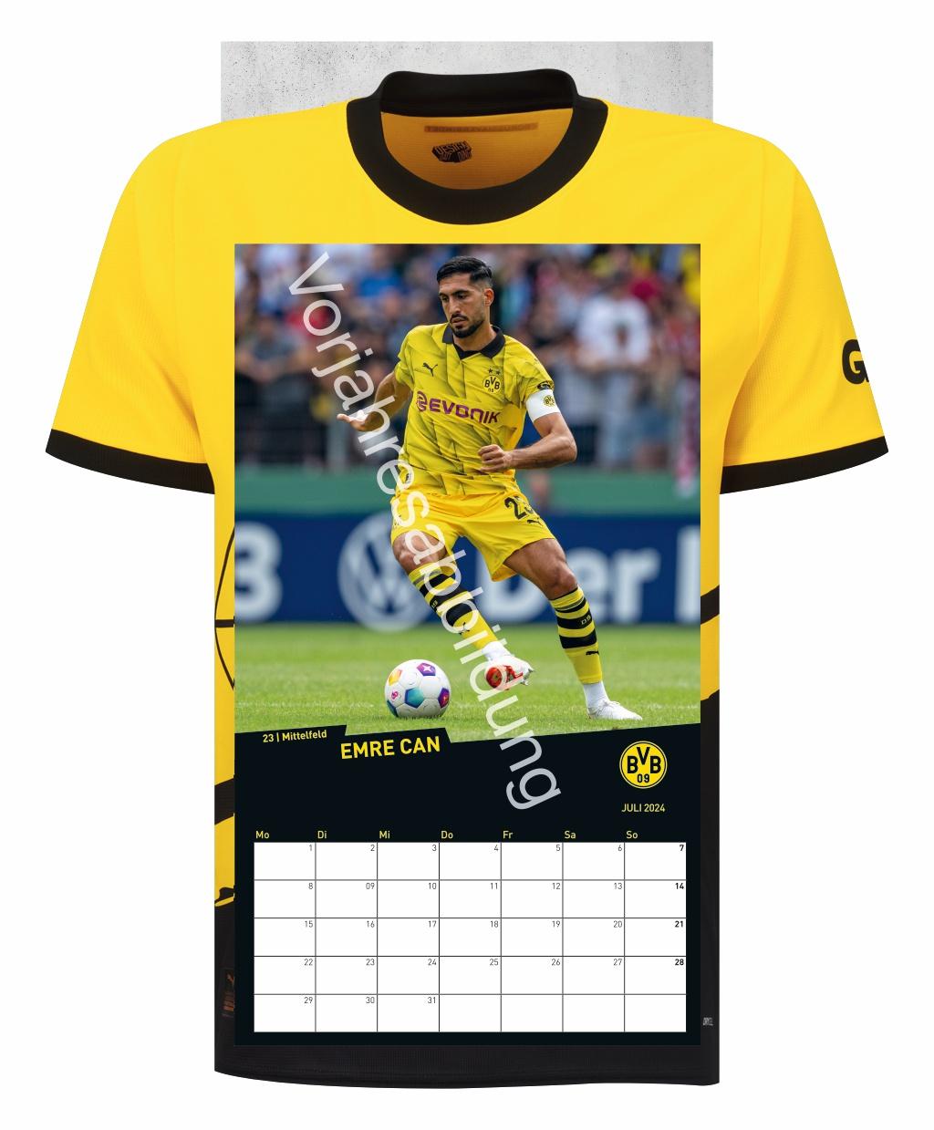 BVB Trikotkalender 2025