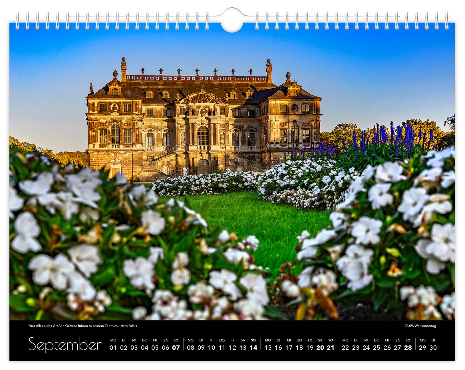 Kalender Dresden Elbflorenz 2025