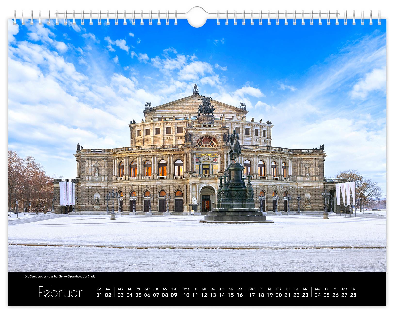 Kalender Dresden Elbflorenz 2025