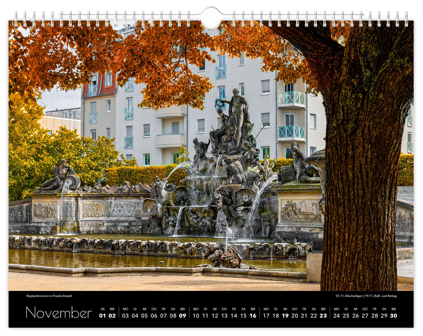 Kalender Dresden Elbflorenz 2025