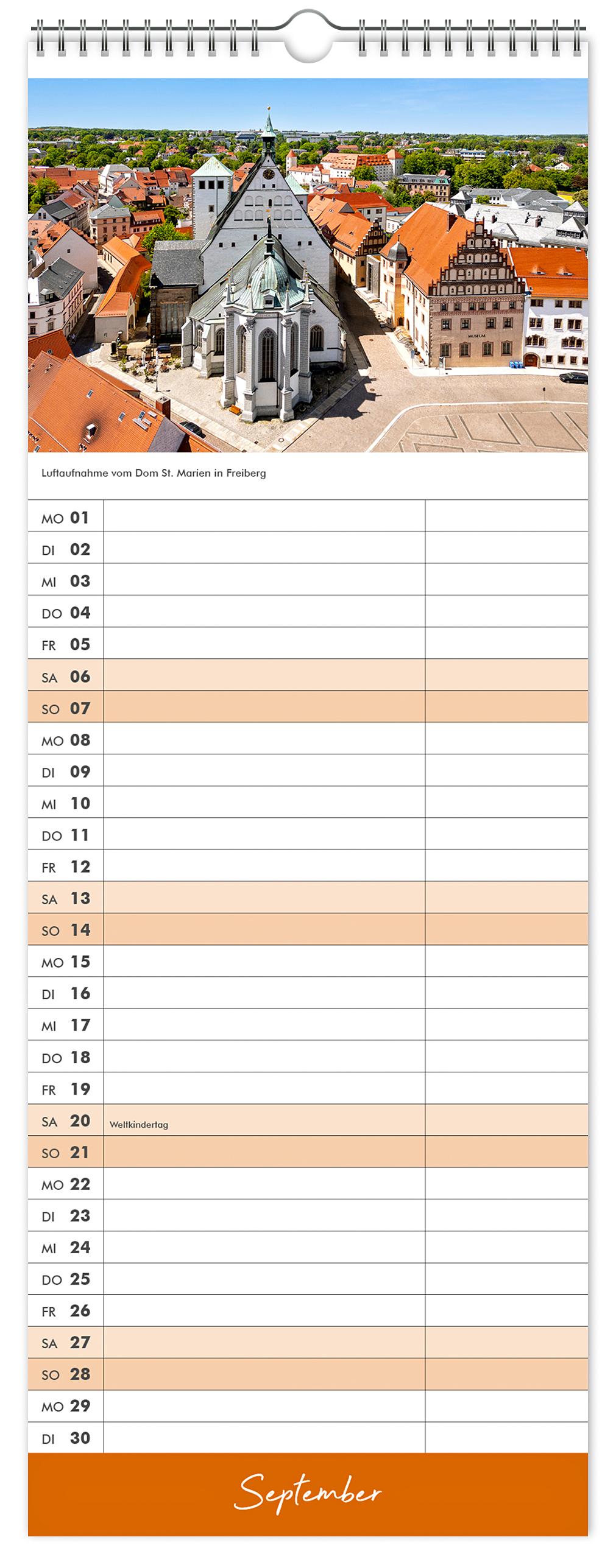 Küchenkalender Dresden und Umgebung 2025