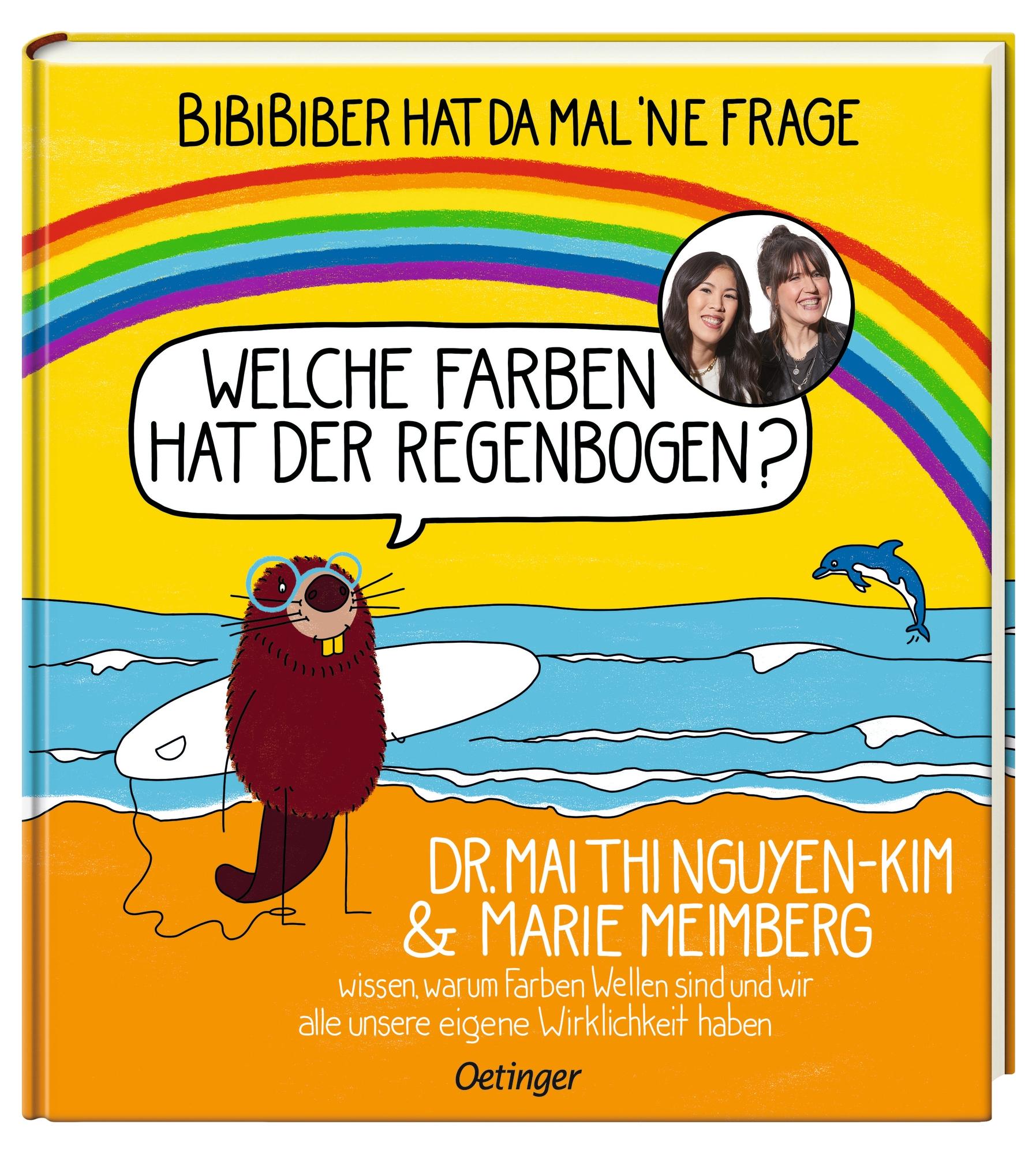 BiBiBiber hat da mal 'ne Frage. Welche Farben hat der Regenbogen?