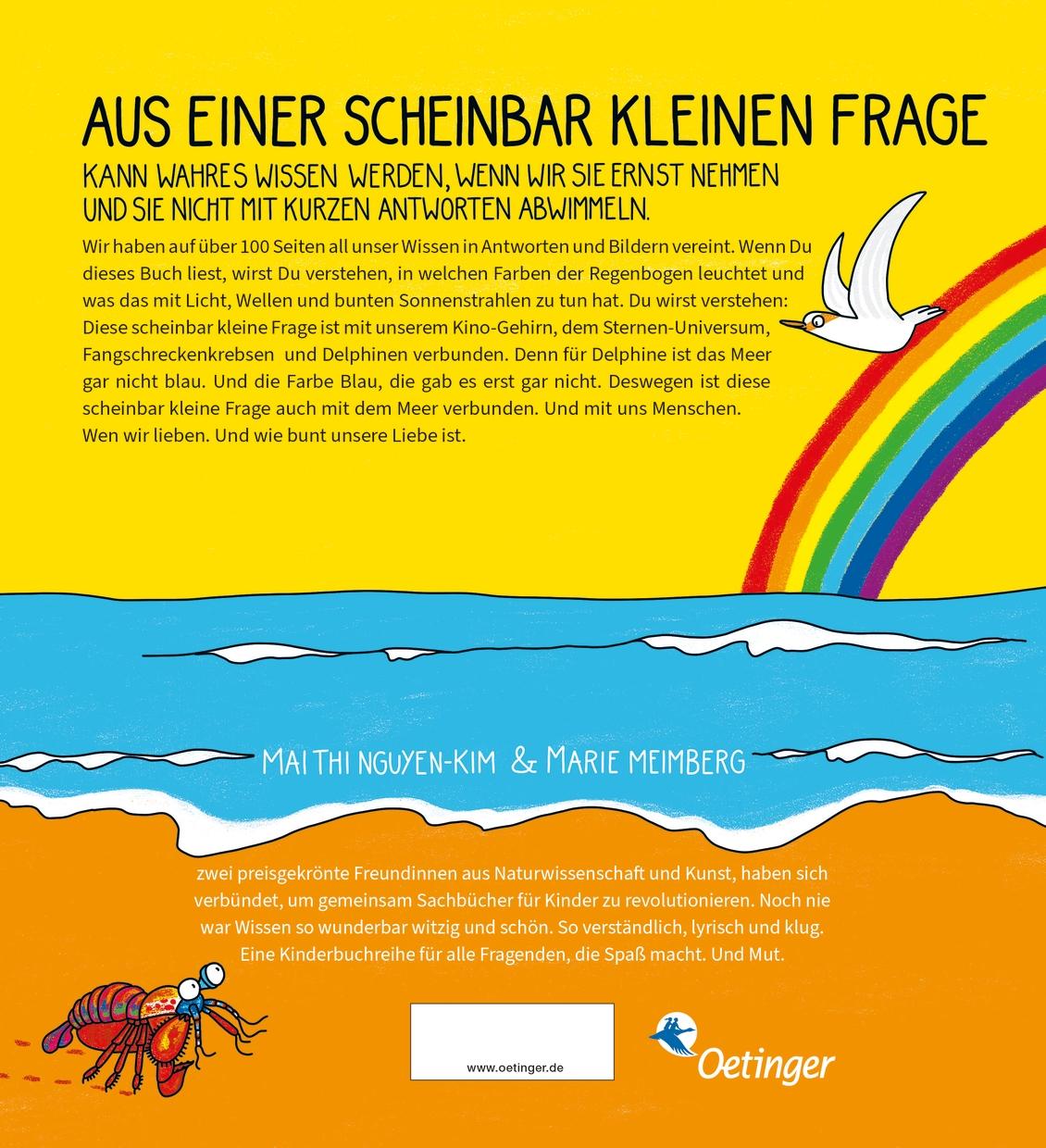 BiBiBiber hat da mal 'ne Frage. Welche Farben hat der Regenbogen?