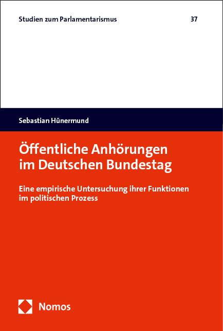 Öffentliche Anhörungen im Deutschen Bundestag