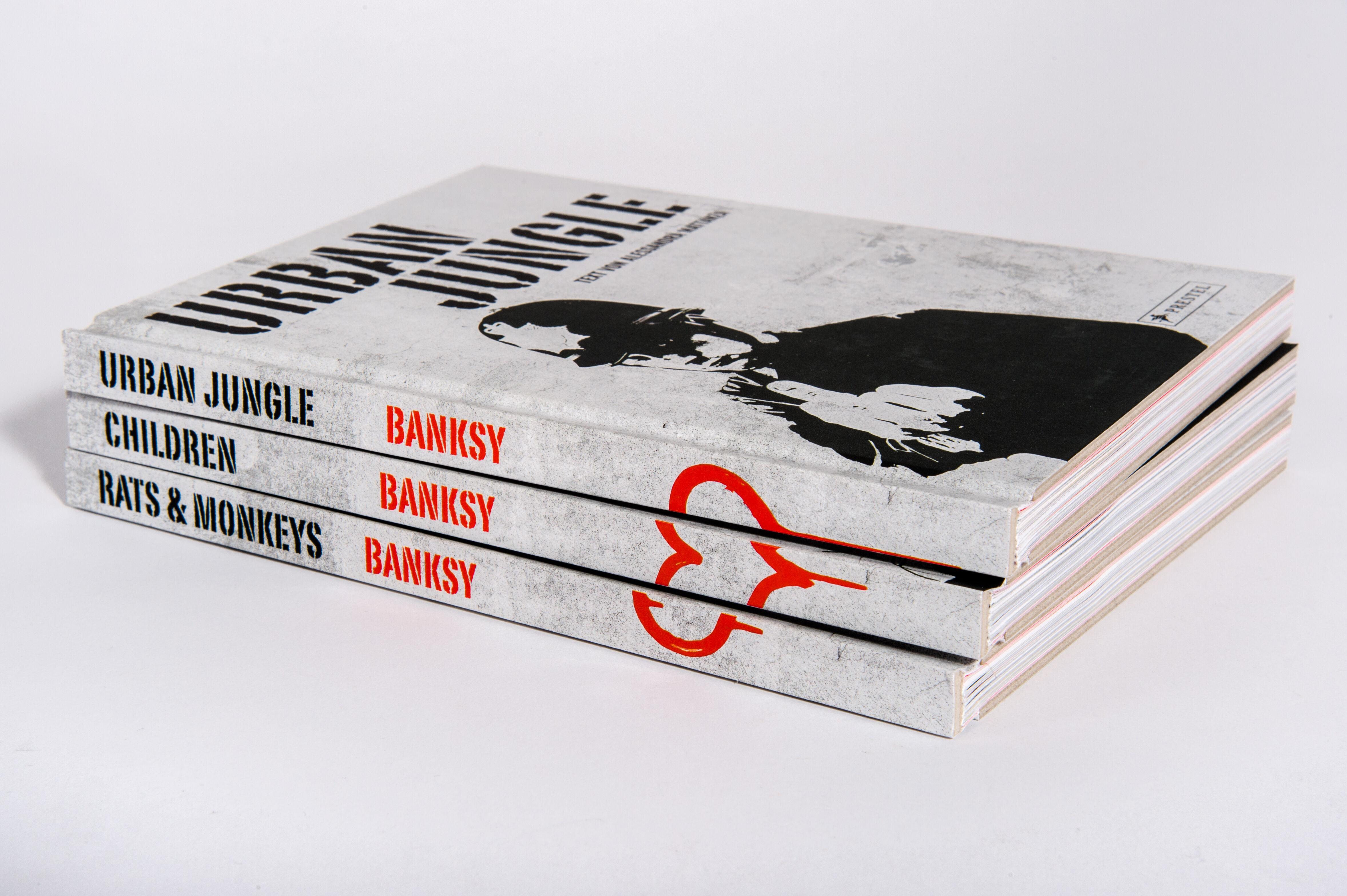 The World of Banksy. Alles was du von Banksy kennen musst in 3 Bänden im Schuber