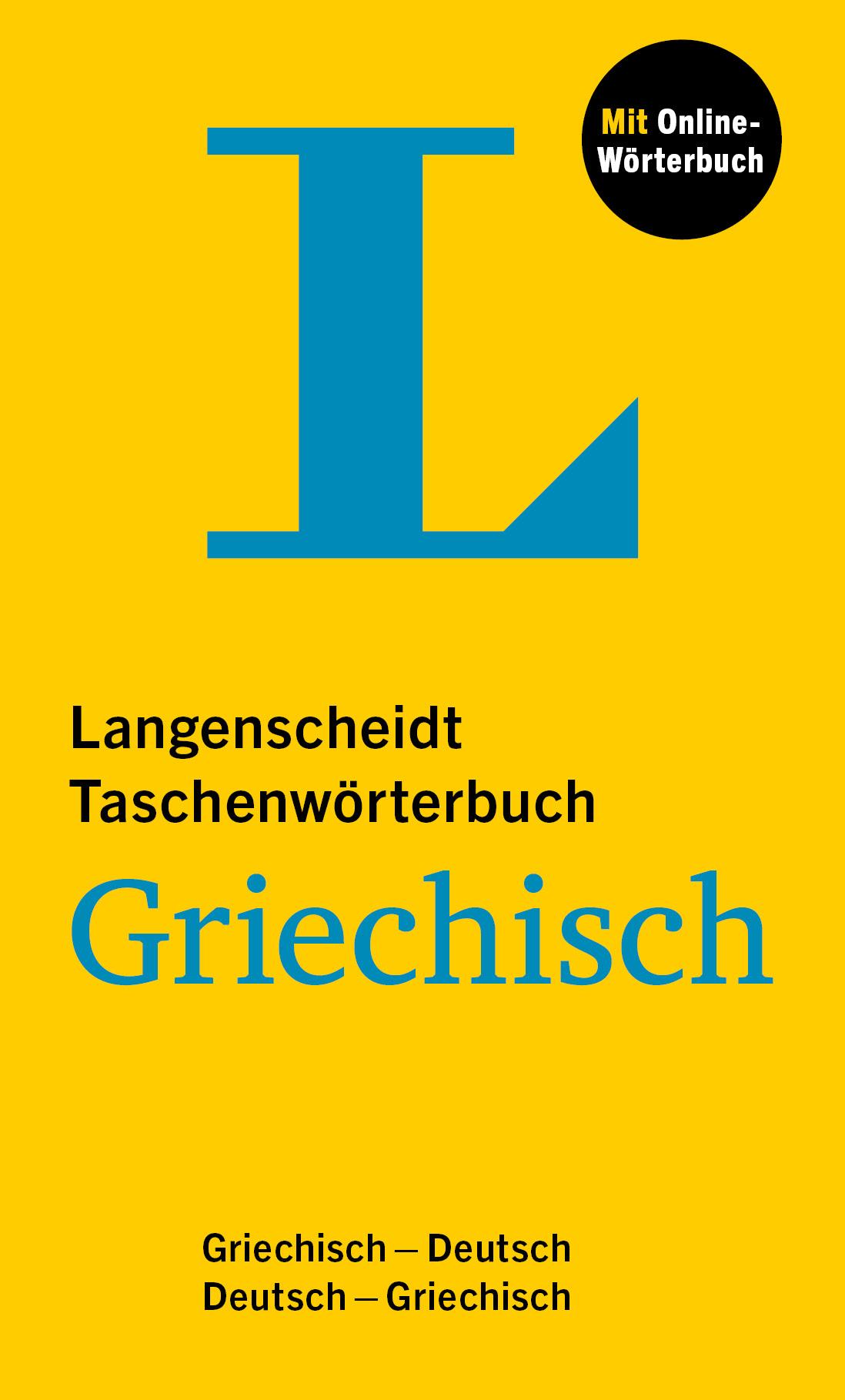 Langenscheidt Taschenwörterbuch Griechisch