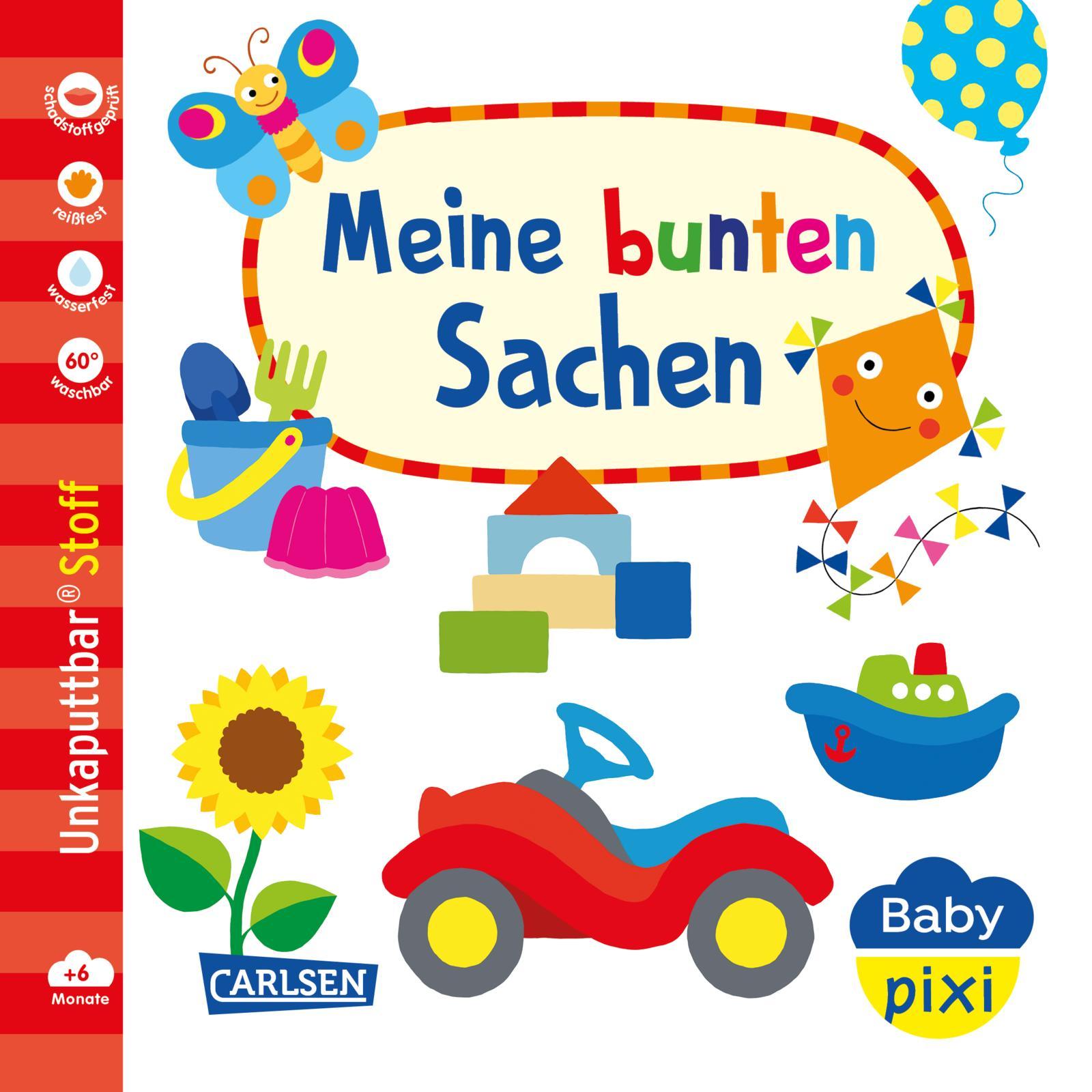 Baby Pixi (unkaputtbar) 166: Baby Pixi Stoff: Meine bunten Sachen