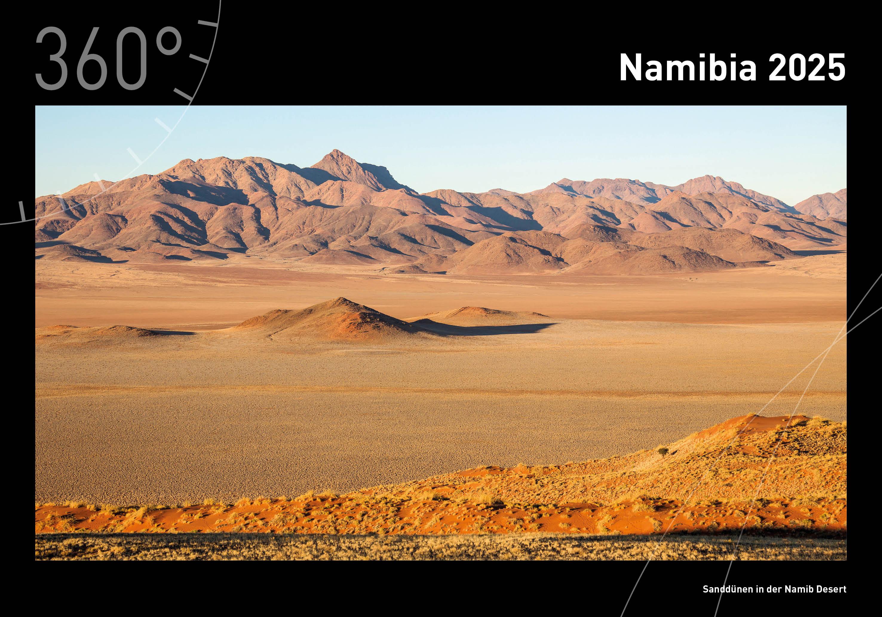 360° Namibia Premiumkalender 2025