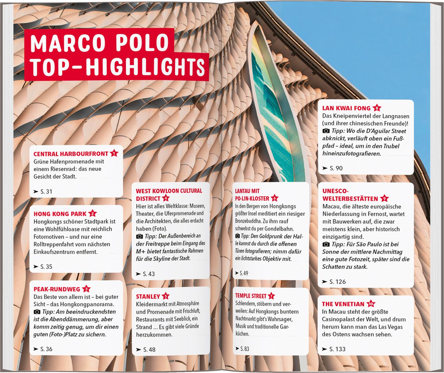 MARCO POLO Reiseführer Hongkong, Macau