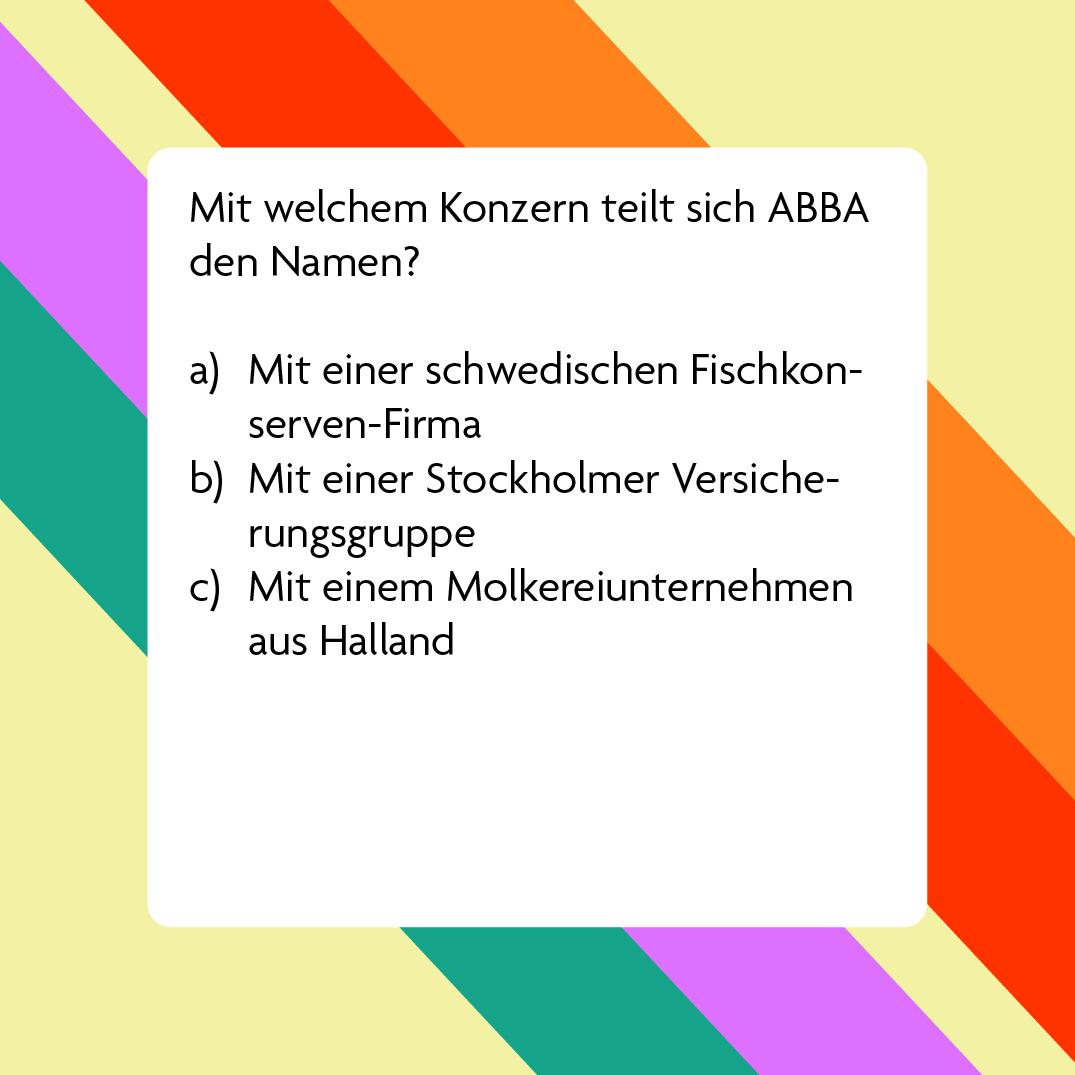 Das ABBA-Quiz