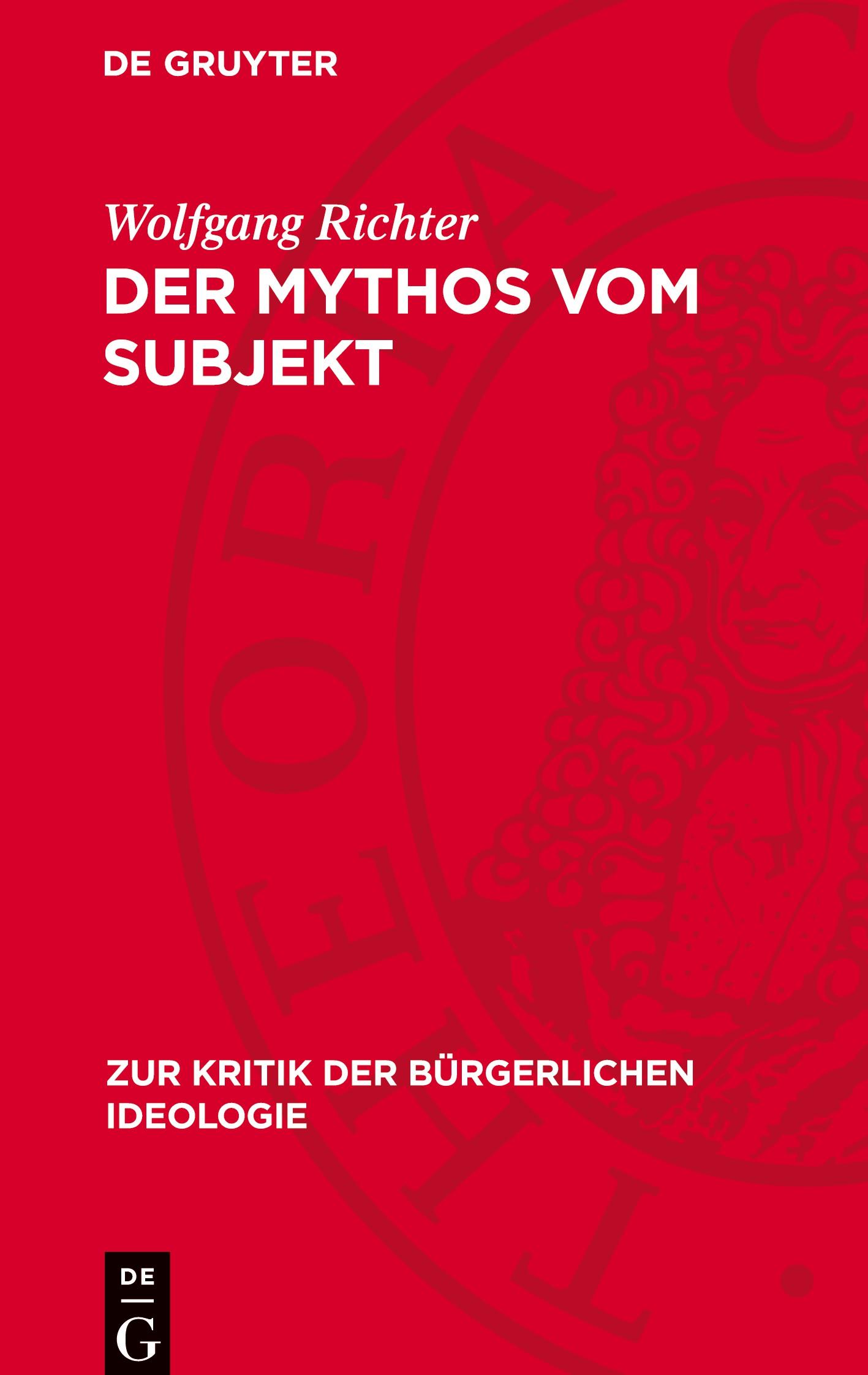 Der Mythos vom Subjekt