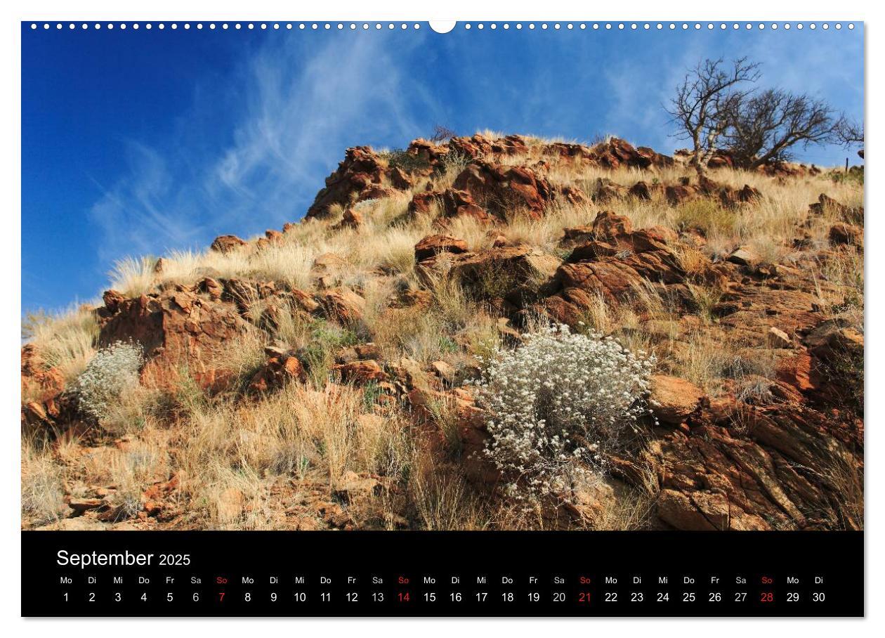 Namibia (Wandkalender 2025 DIN A2 quer), CALVENDO Monatskalender