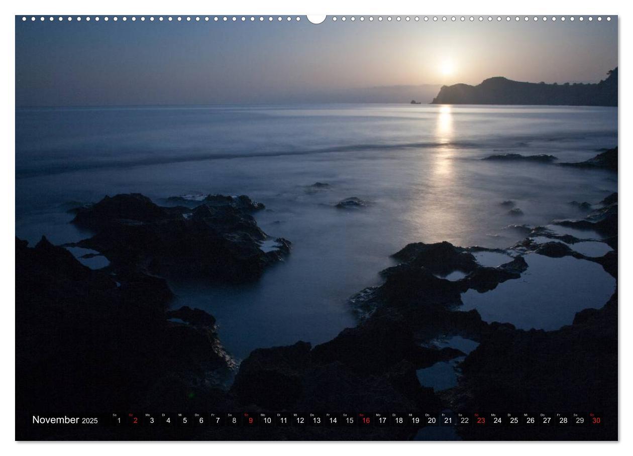 Spanien (Wandkalender 2025 DIN A2 quer), CALVENDO Monatskalender