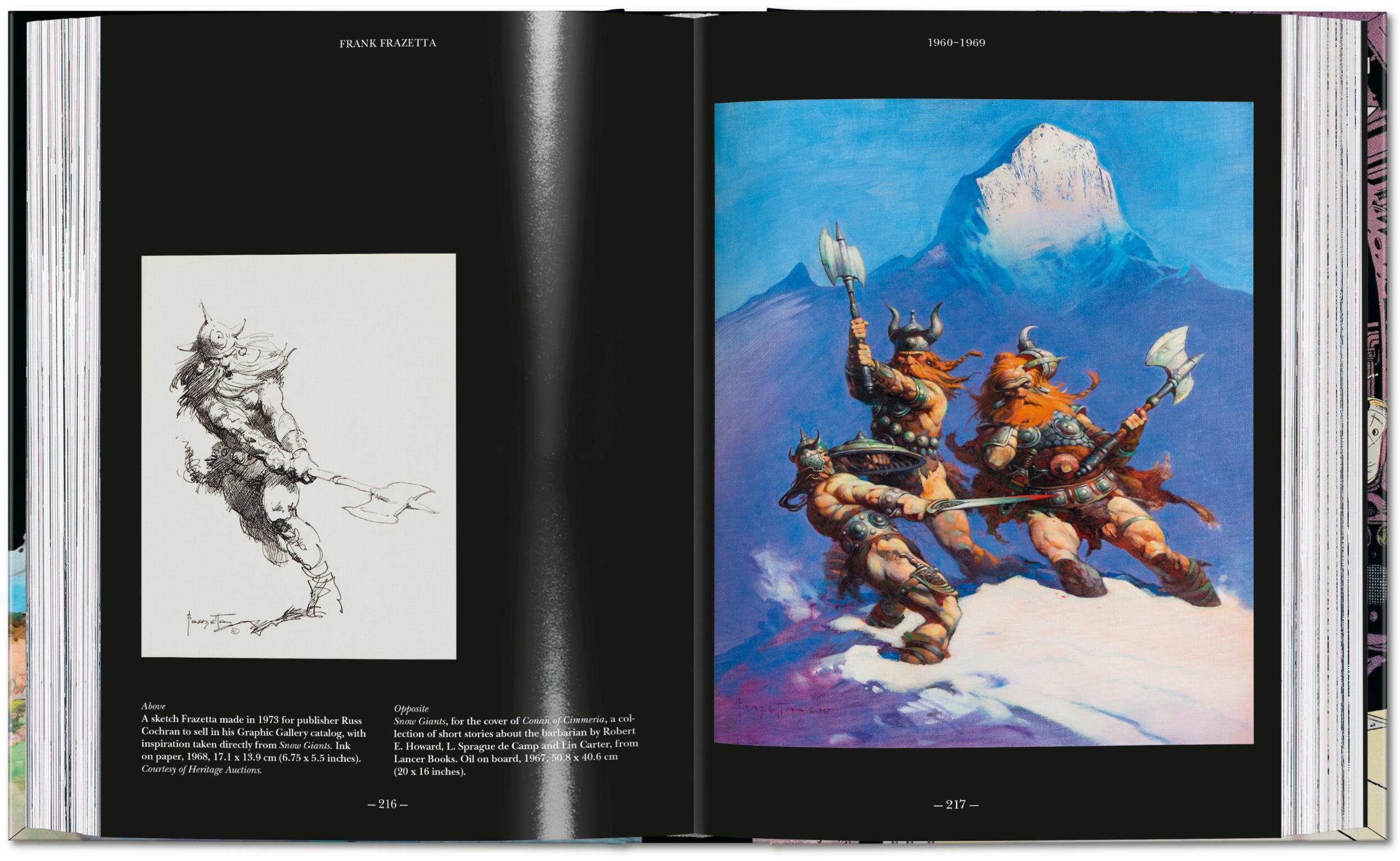 The Fantastic Worlds of Frank Frazetta. 40th Ed.