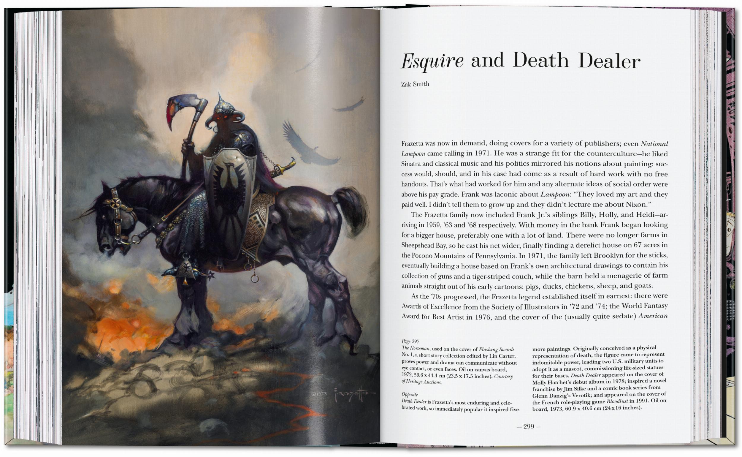 The Fantastic Worlds of Frank Frazetta. 40th Ed.