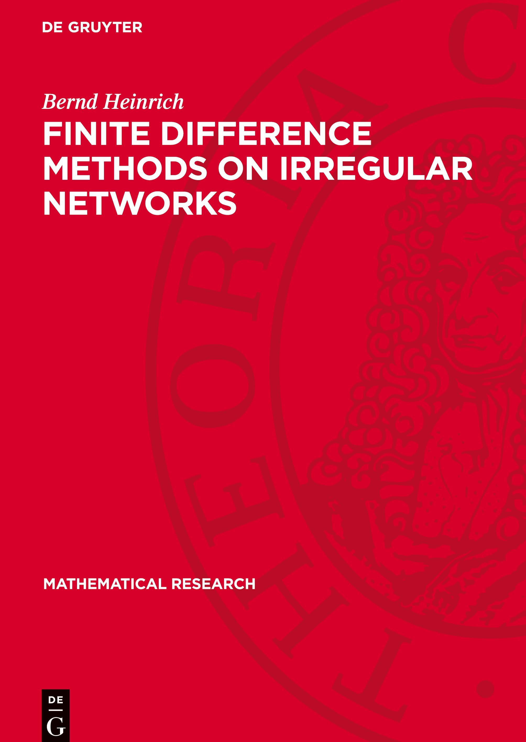 Finite Difference Methods on Irregular Networks