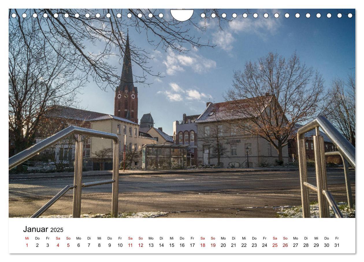 Buxtehude - Eine Perle in Niedersachsen (Wandkalender 2025 DIN A4 quer), CALVENDO Monatskalender