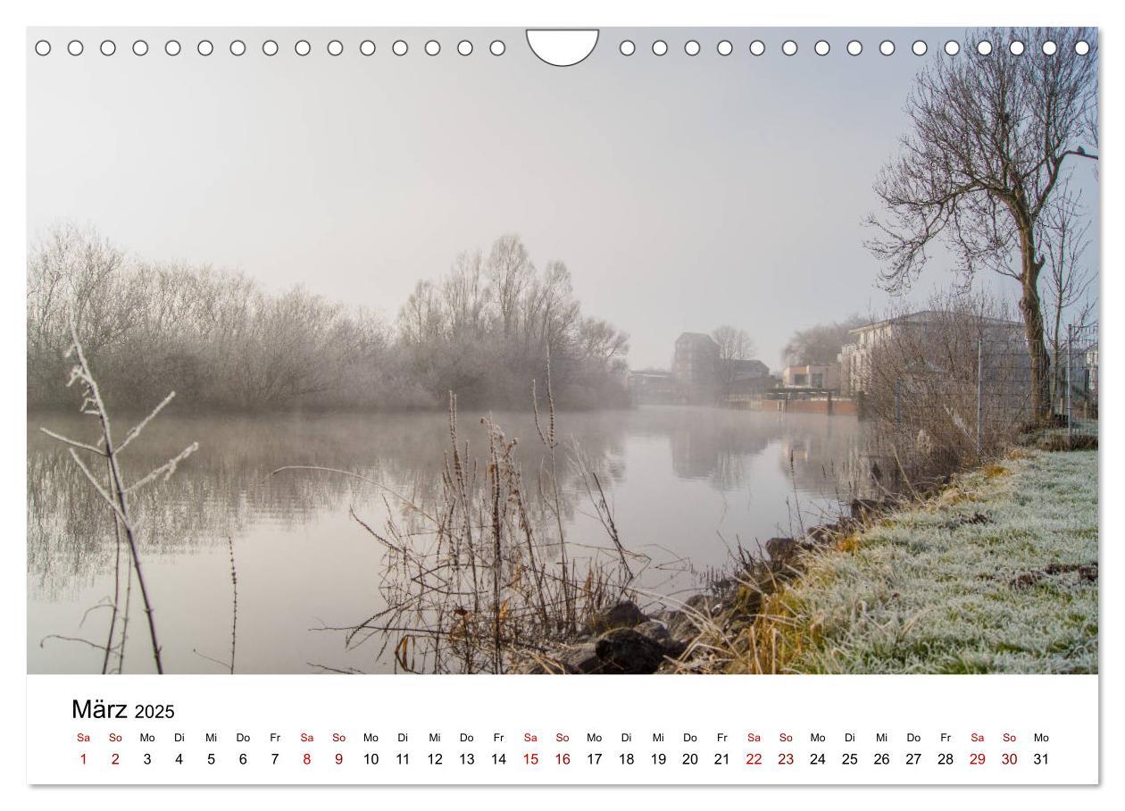 Buxtehude - Eine Perle in Niedersachsen (Wandkalender 2025 DIN A4 quer), CALVENDO Monatskalender