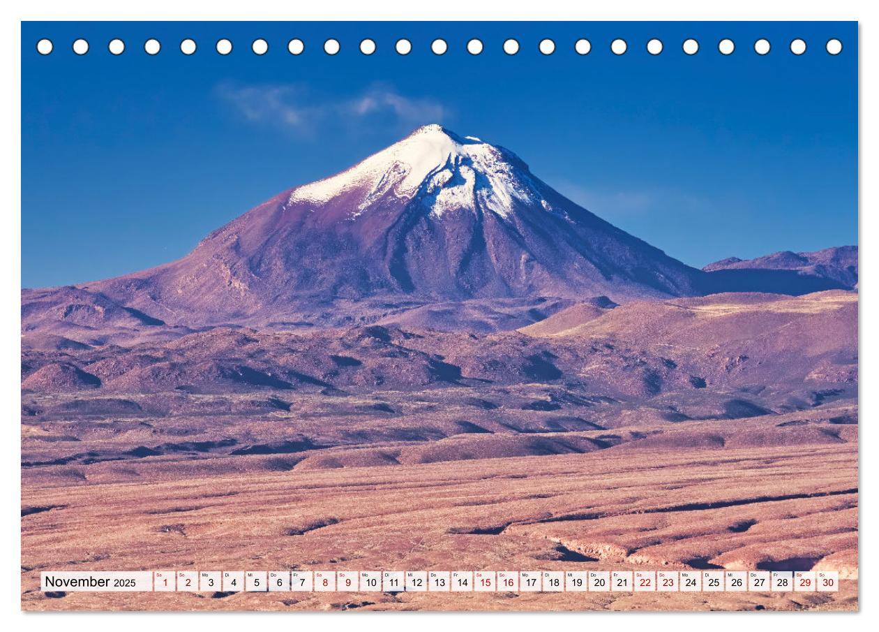 Atacama - Catamarca (Tischkalender 2025 DIN A5 quer), CALVENDO Monatskalender