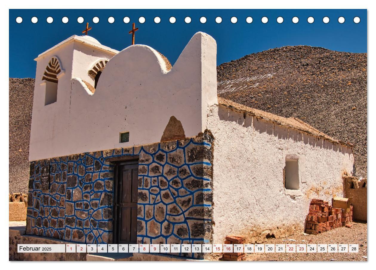 Atacama - Catamarca (Tischkalender 2025 DIN A5 quer), CALVENDO Monatskalender