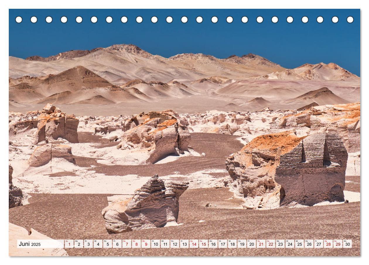 Atacama - Catamarca (Tischkalender 2025 DIN A5 quer), CALVENDO Monatskalender