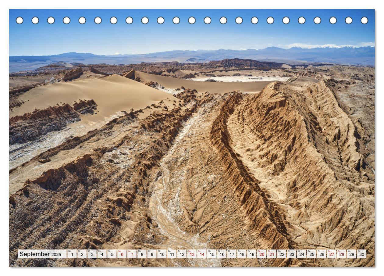 Atacama - Catamarca (Tischkalender 2025 DIN A5 quer), CALVENDO Monatskalender