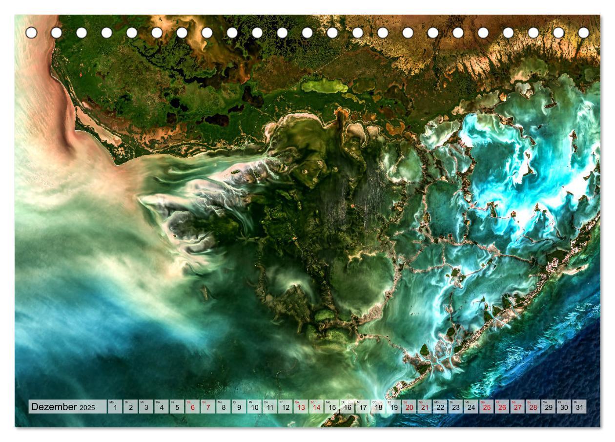 Sensationelle Bilder Unserer Erde (Tischkalender 2025 DIN A5 quer), CALVENDO Monatskalender