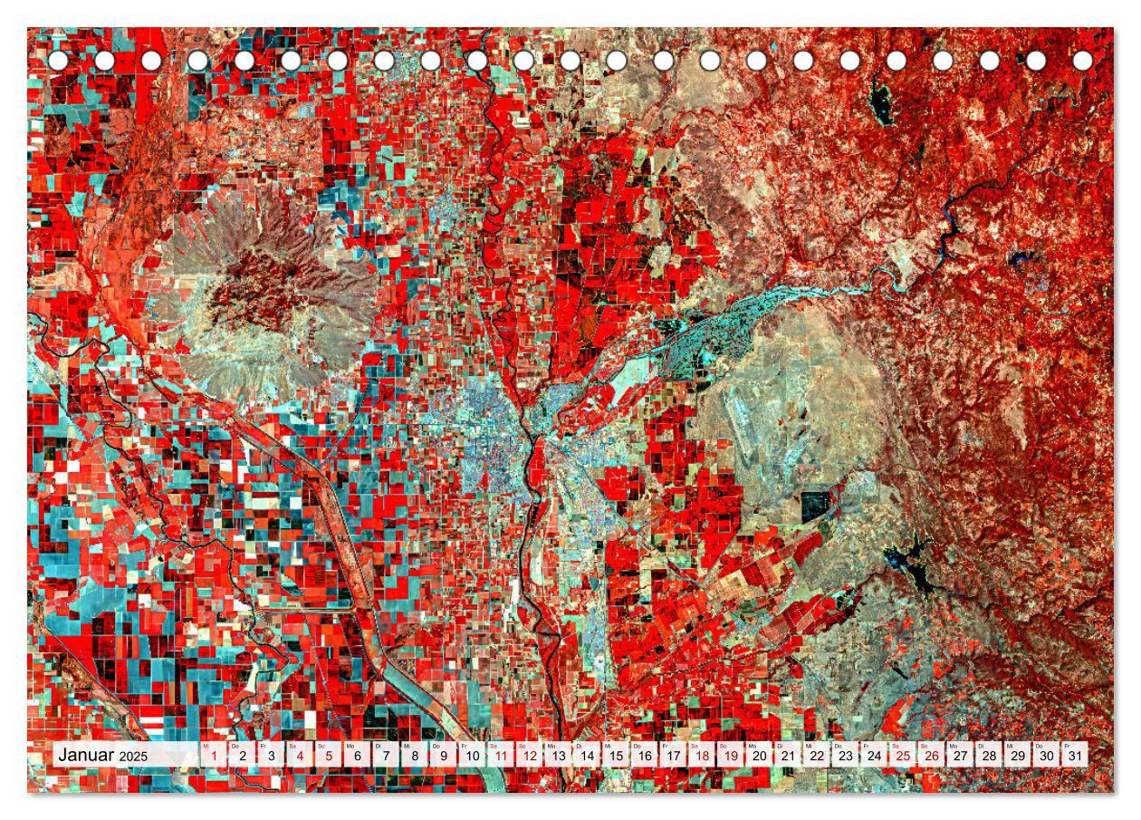 Sensationelle Bilder Unserer Erde (Tischkalender 2025 DIN A5 quer), CALVENDO Monatskalender