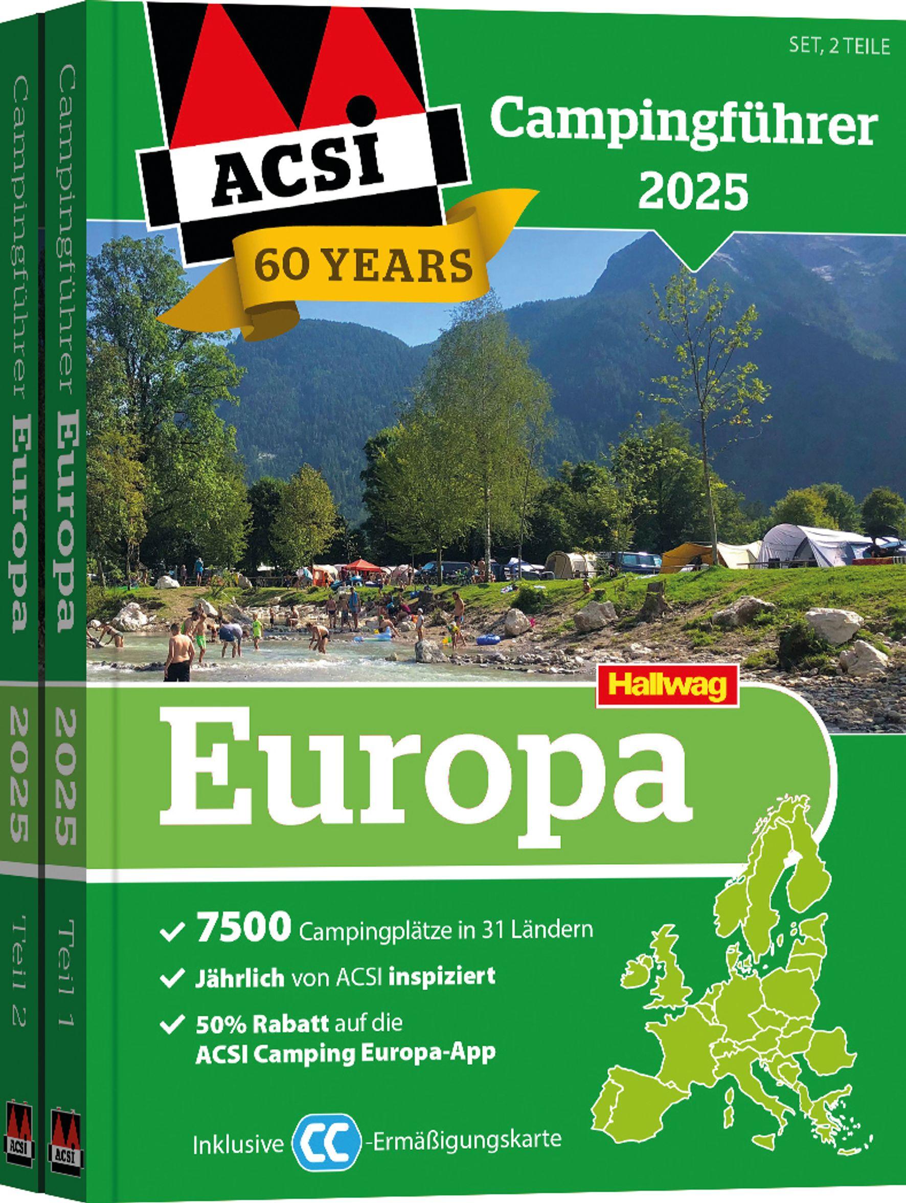 ACSI Campingführer Europa 2025