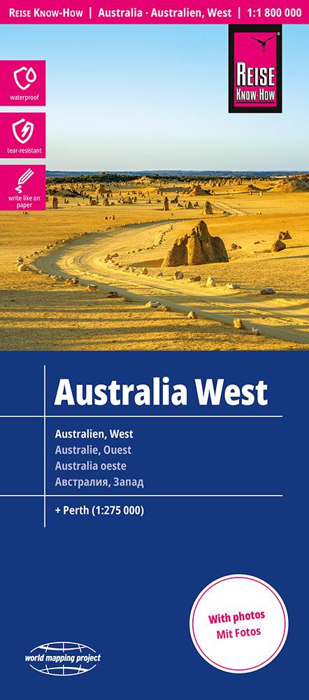 Reise Know-How Australien, West / Australia, West (1:1.800.000)