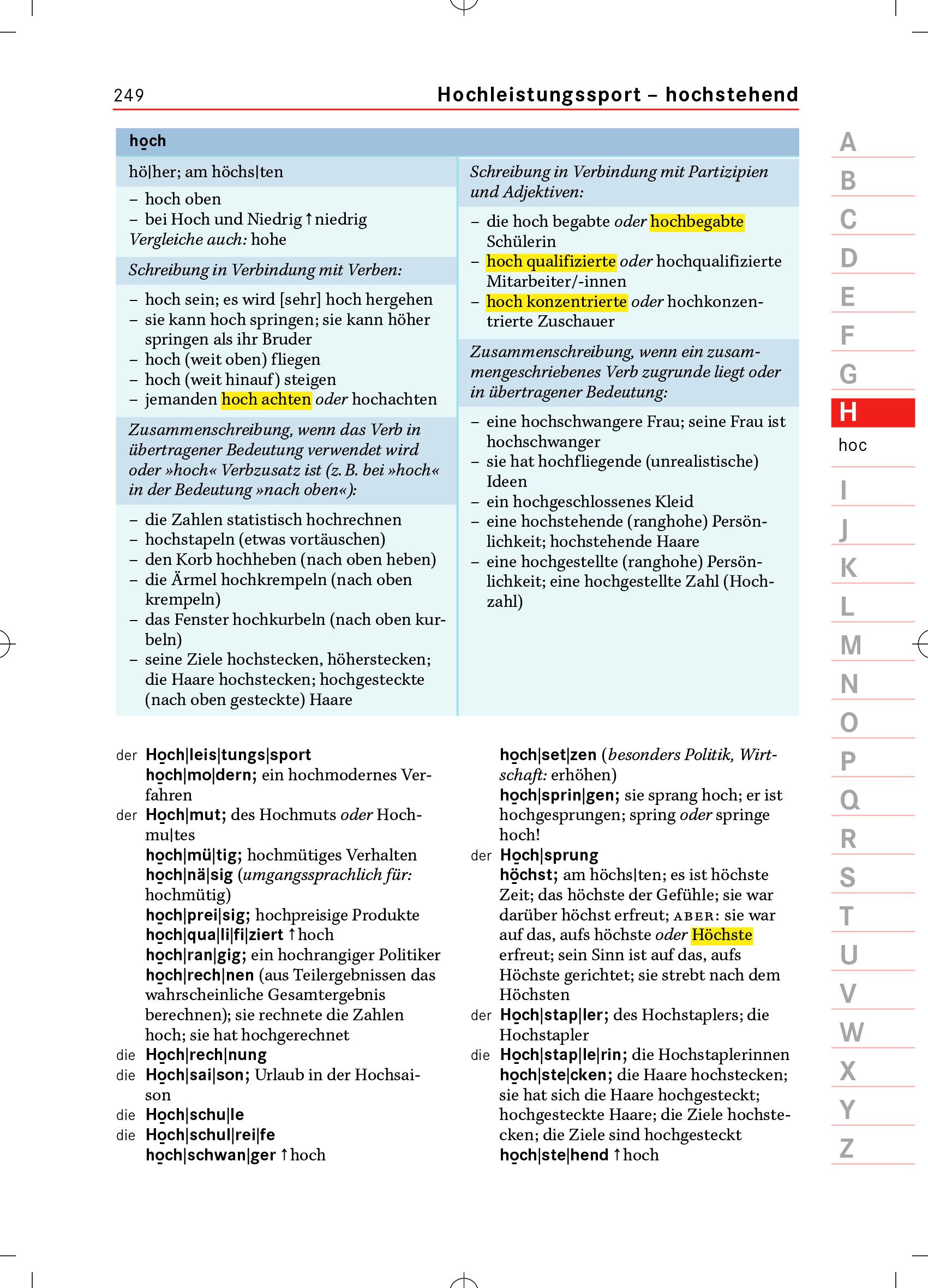 Schulduden Rechtschreibung (gebunden)