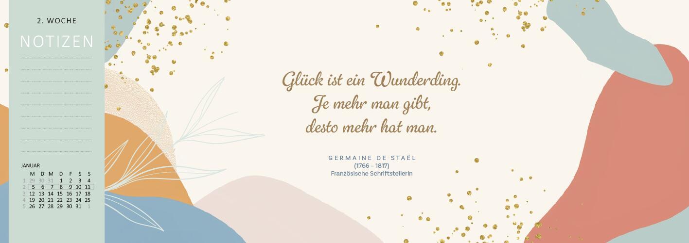 Tischkalender Kluge Frauen, die die Welt und uns inspirieren 2026